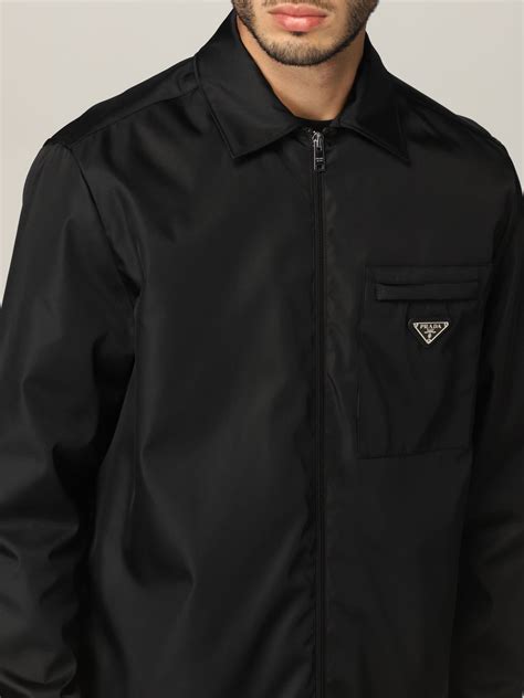 prada black jacket 256|prada jacket men.